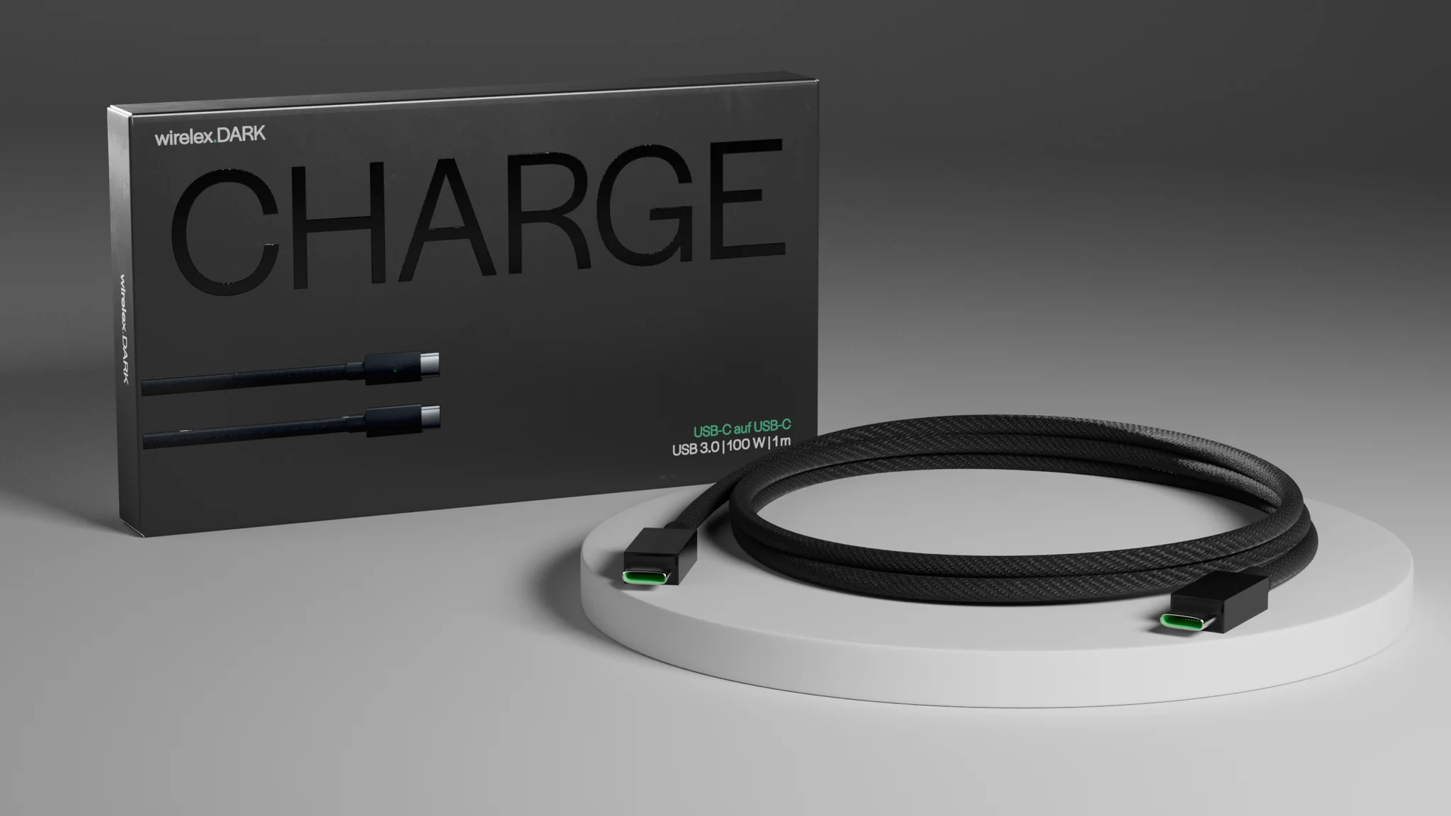 wirelex.DARK CHARGE — Premium Verpackung