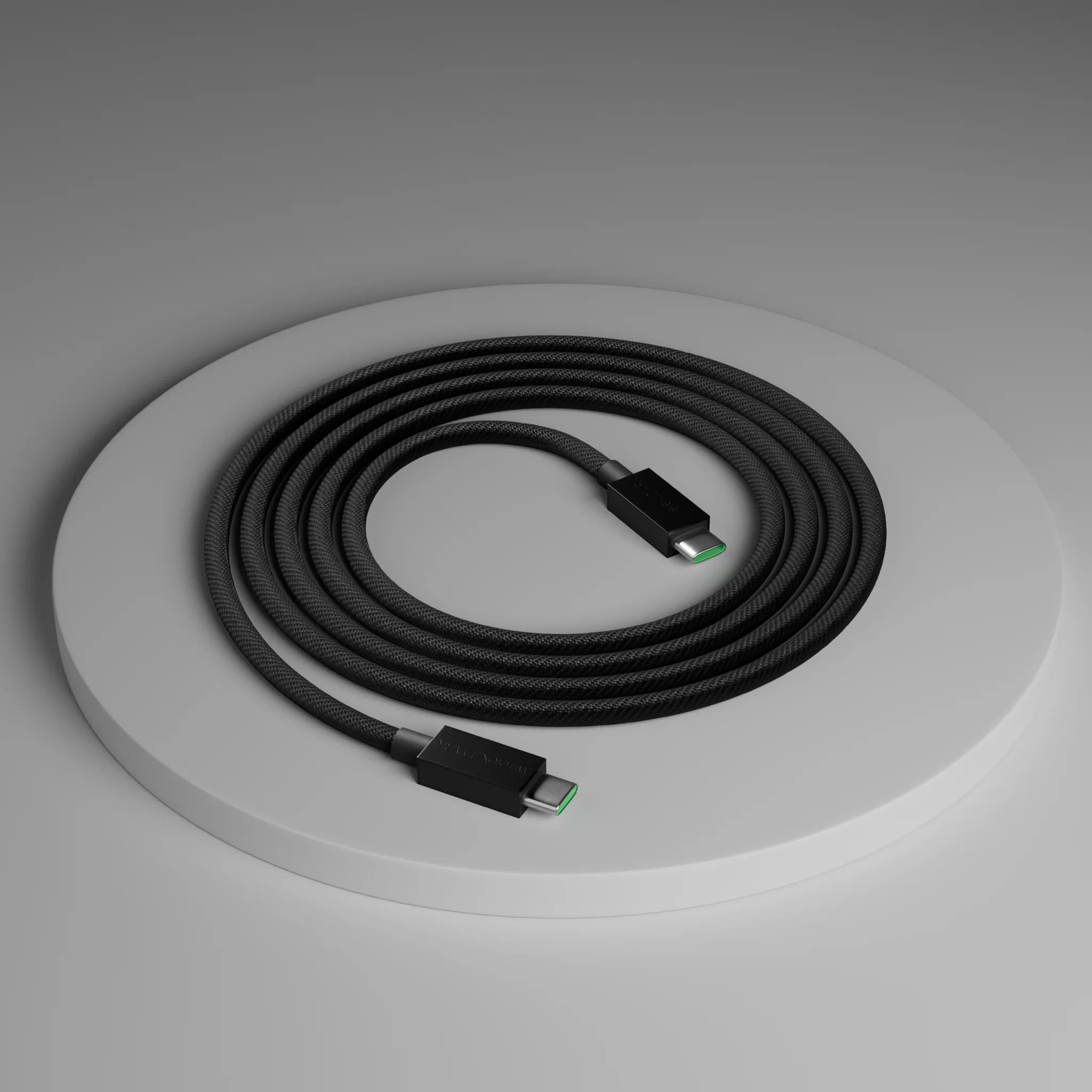 wirelex.DARK CHARGE — Kabel auf Podest